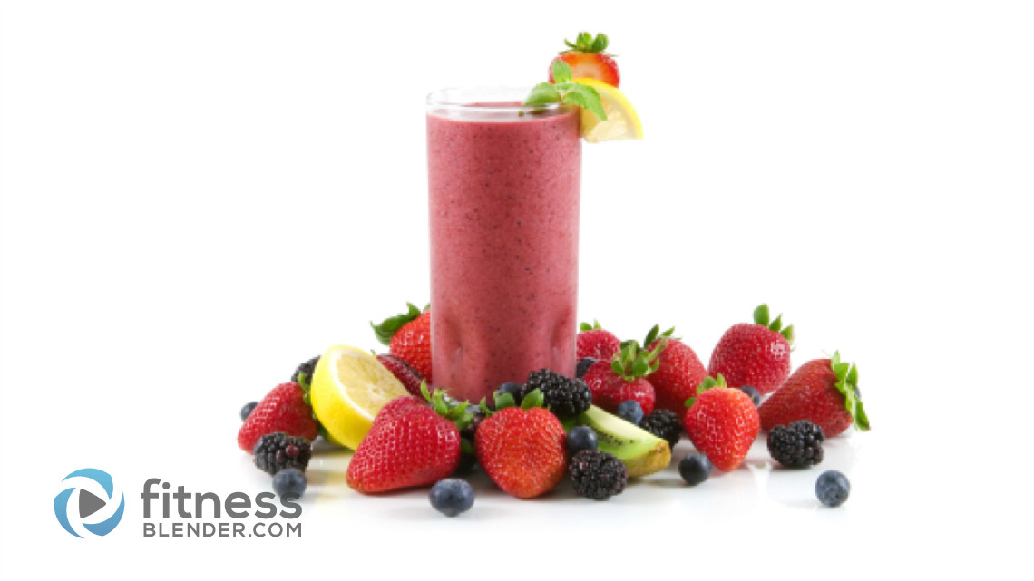 Strawberry Mango Smoothie High Fiber Smoothie Fitness Blender