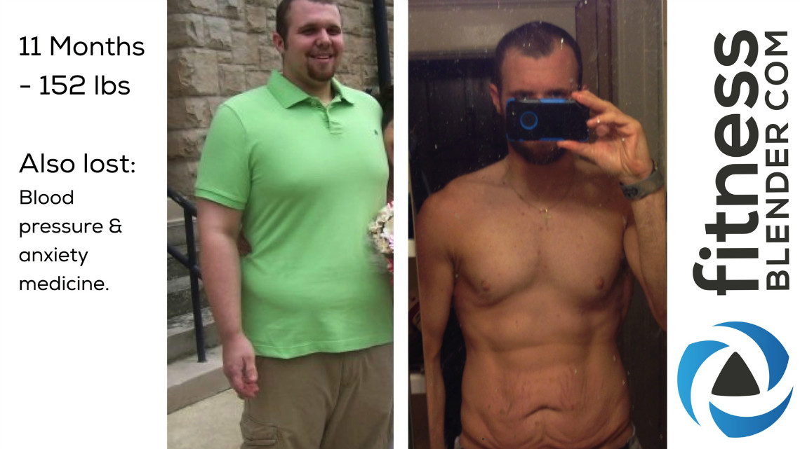 Before And After Weight Loss Story Tyler, 152 lbs Down and Medication