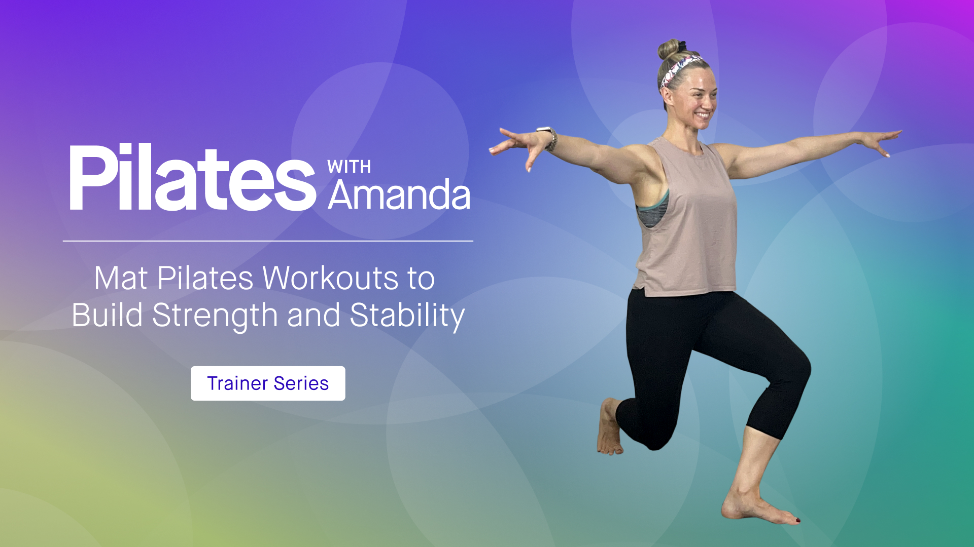 5 Day Challenge Trainer Series: Pilates with Amanda Total Body Mat Pilates  Workouts to Build Strength and Stability