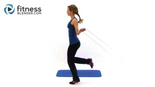 Jump Rope Weight Loss Routine 20 Minute Home Cardio Workout Fitness Blender